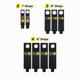 Wrap-It heavy-duty strap 13-inch bundles power tools for easy access.