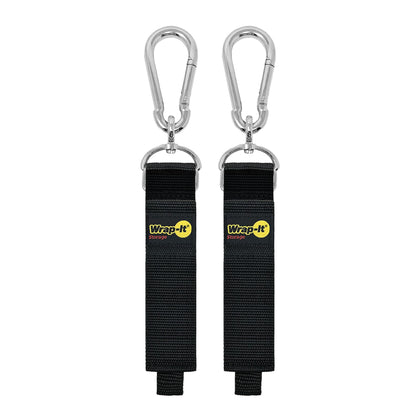 Wrap-It Hook 'n Hang 18inch strap with carabiner keeps cords tidy and off the floor