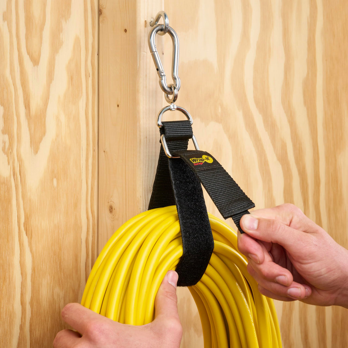 Wrap-It Hook 'n Hang 18inch strap durable design supports heavy items