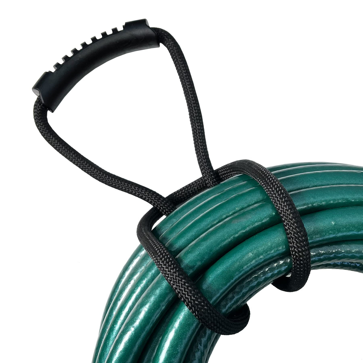 Wrap-It Loop-It strap securing a bundle of cables for easy transport