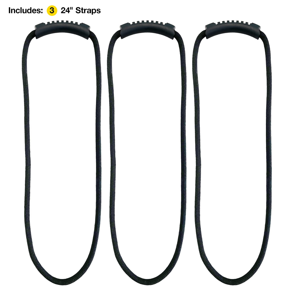 Loop-It strap used as hose wrap to tidy outdoor garden hoses