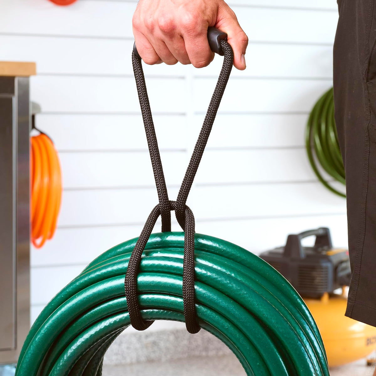 Loop-It strap packs compactly in a toolbox for quick organizing