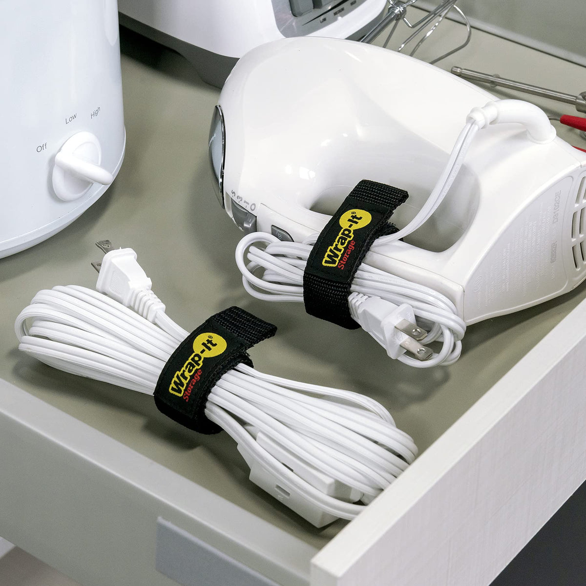 Packaging image of Wrap-It Quick-Straps 12-pack for easy pickup.