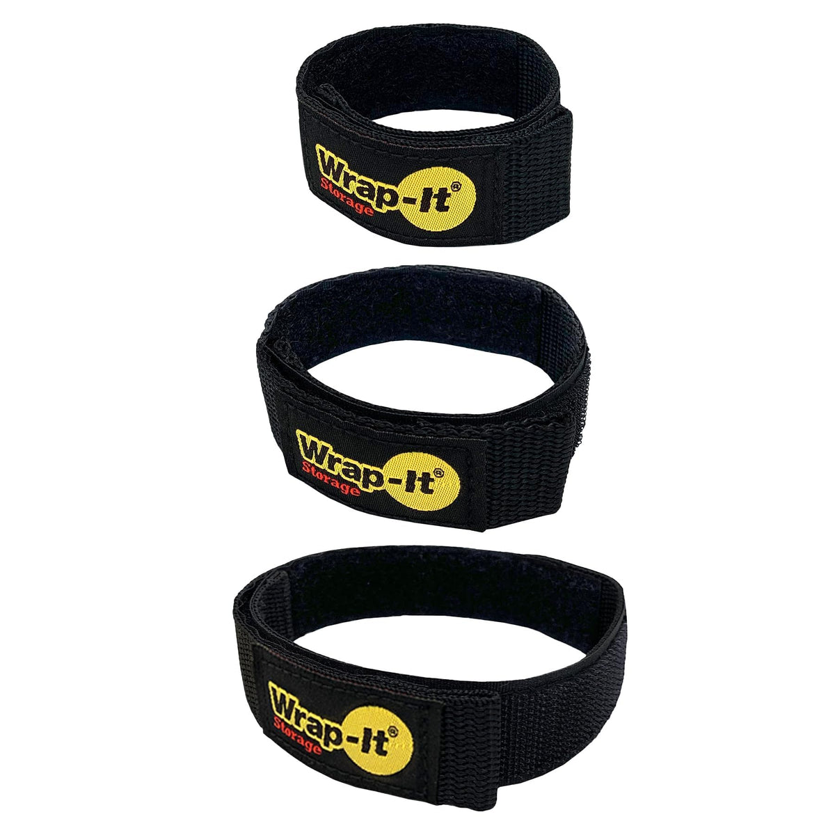 Wrap-It Quick-Straps 9-inch pack for fast organization of cords and hoses.