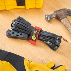 Wrap-It Quick-Straps hose organizer keeps garden hose neatly coiled
