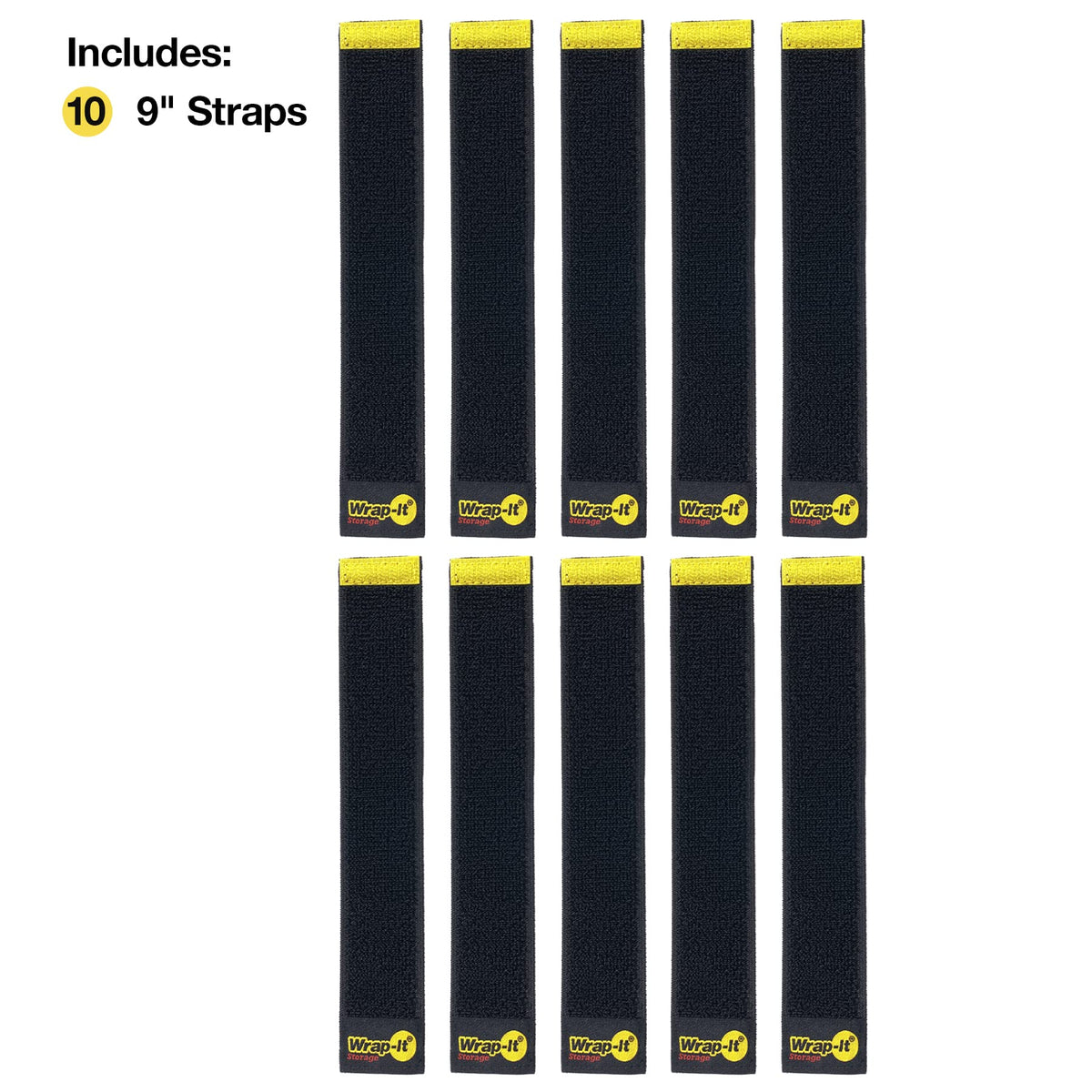 Wrap-It Selfie Straps keep cords neatly wrapped and attached for easy access