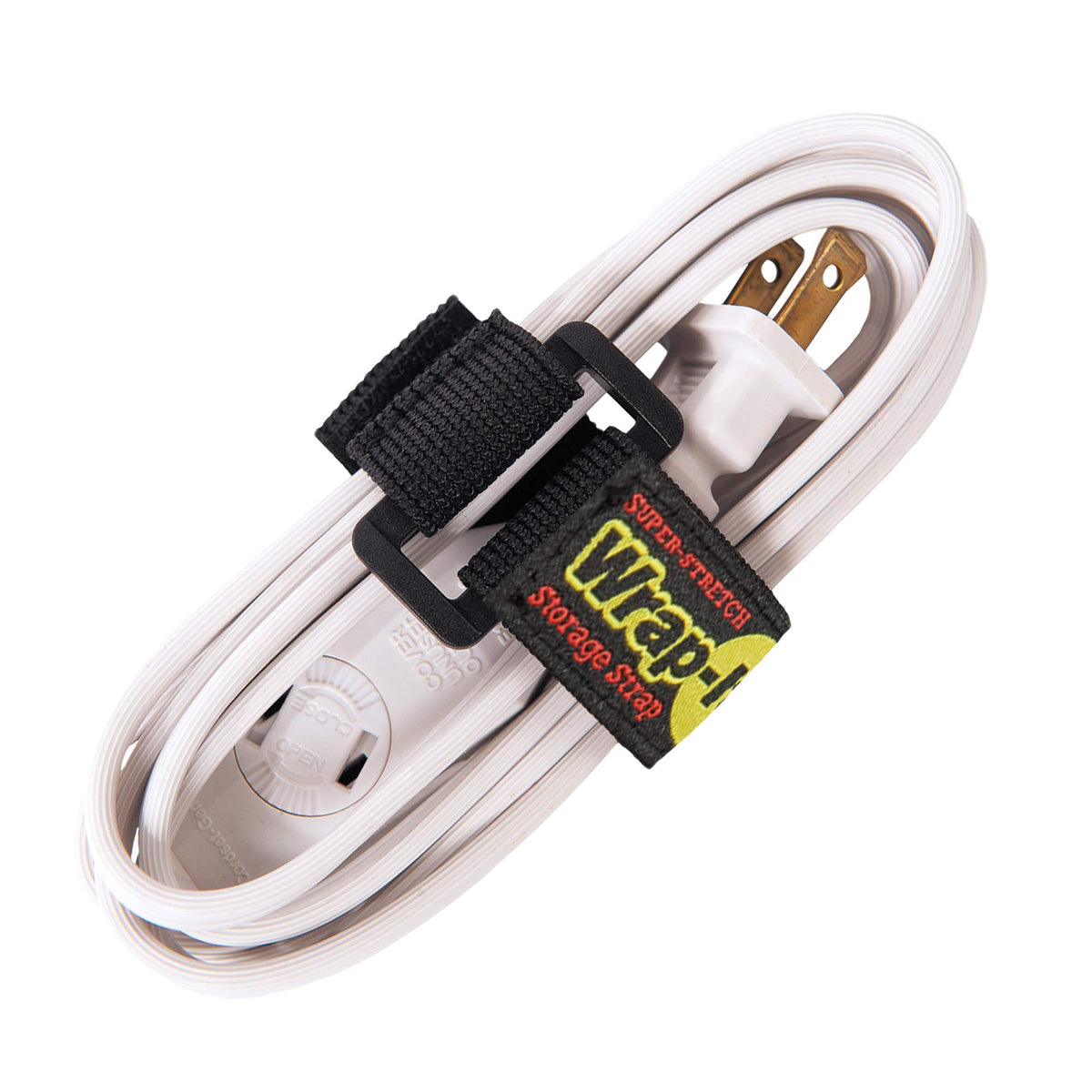 Wrap-It Storage 6in elastic cinch straps pack for quick cord organization