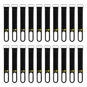 Wrap-It Storage Cinch-Straps pack with write-on labels for quick cord labeling.