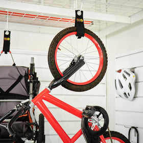 Wrap-It Storage Clutter Crusher dock lines and cords neatly stored.