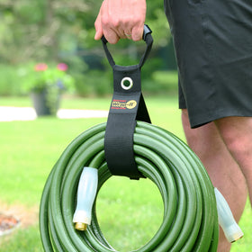 Wrap-It Storage Clutter Crusher Easy-Carry Strap 22-inch for portable cord management.