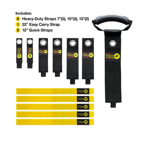 Wrap-It Storage Clutter Crusher Heavy-Duty Strap 7-inch for secure storage.