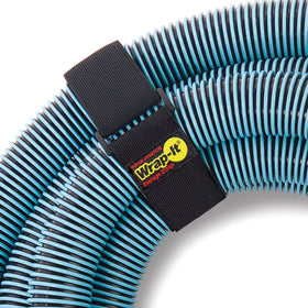 Wrap-It Storage cord organizer strap keeps cables neat and accessible.