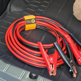 Wrap-It Storage cord organizer strap grips hoses and cables for garage organization