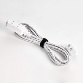 Wrap-It Storage 8-inch cable ties organize desk cables and reduce clutter.