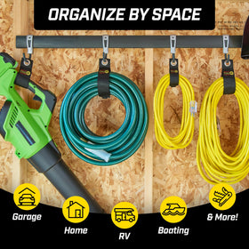 Wrap-It Storage dock line wrap keeps boating gear ready.