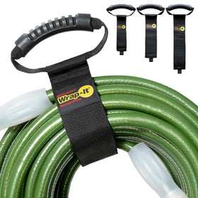 Wrap-It Storage Easy-Carry 17-inch strap with handle keeps heavy cables neatly organized