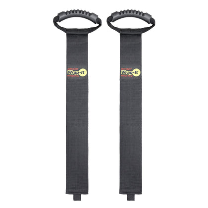 Wrap-It Storage Easy-Carry strap 36-inch in use to organize hoses and cords