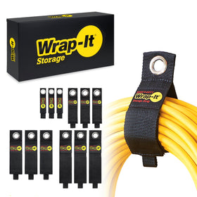 Wrap-It Storage front packaging showing assorted 12-pack and benefits