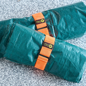 Wrap-It Storage hose strap orange 18inch keeps garden hoses coiled