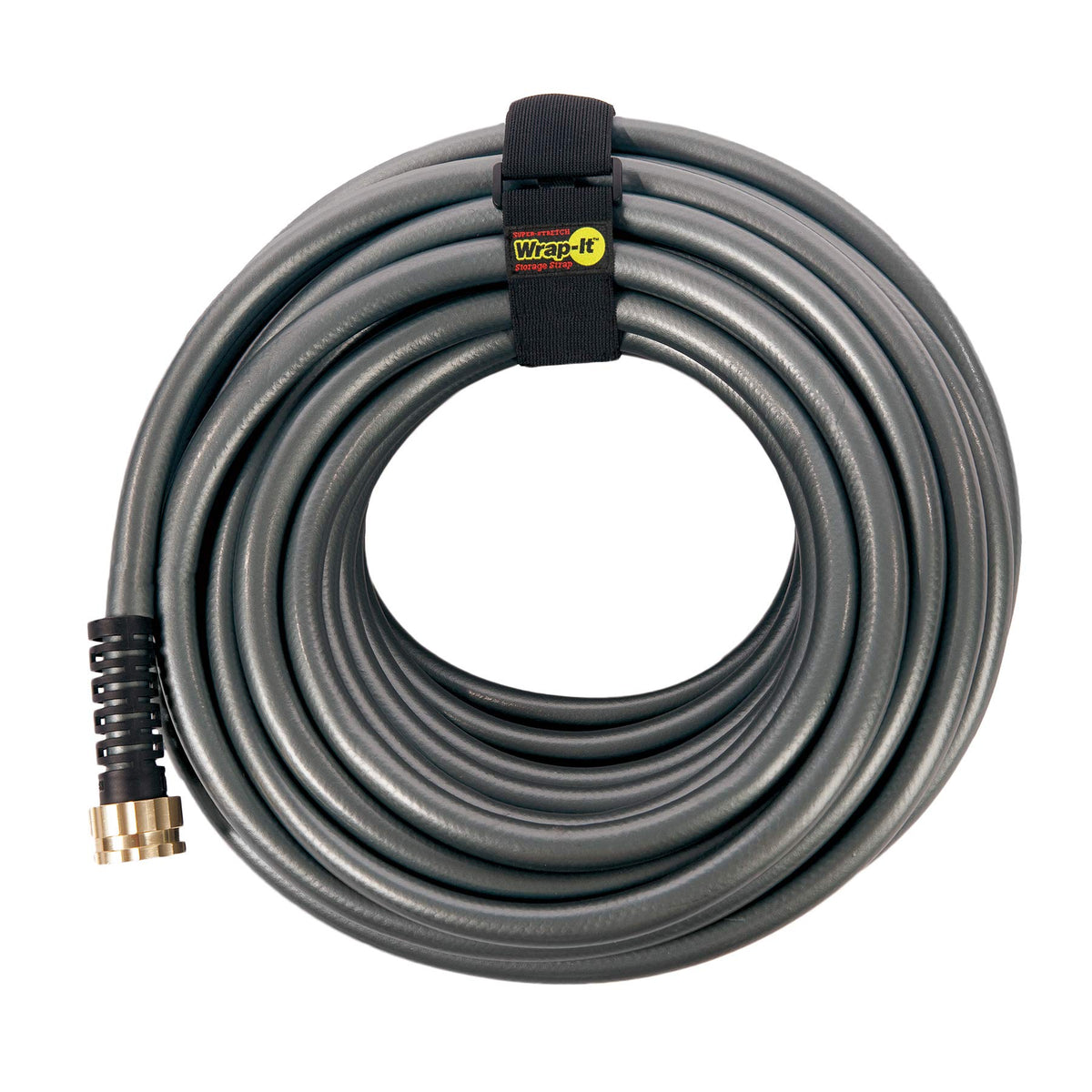 Wrap-It Storage pool accessory wrap tidies pool hoses and gadgets after use.