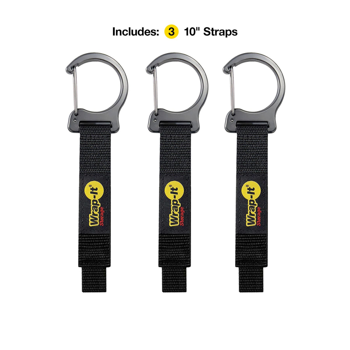 Wrap-It Storage Quick Clips demonstrate garage organization for easy tool access