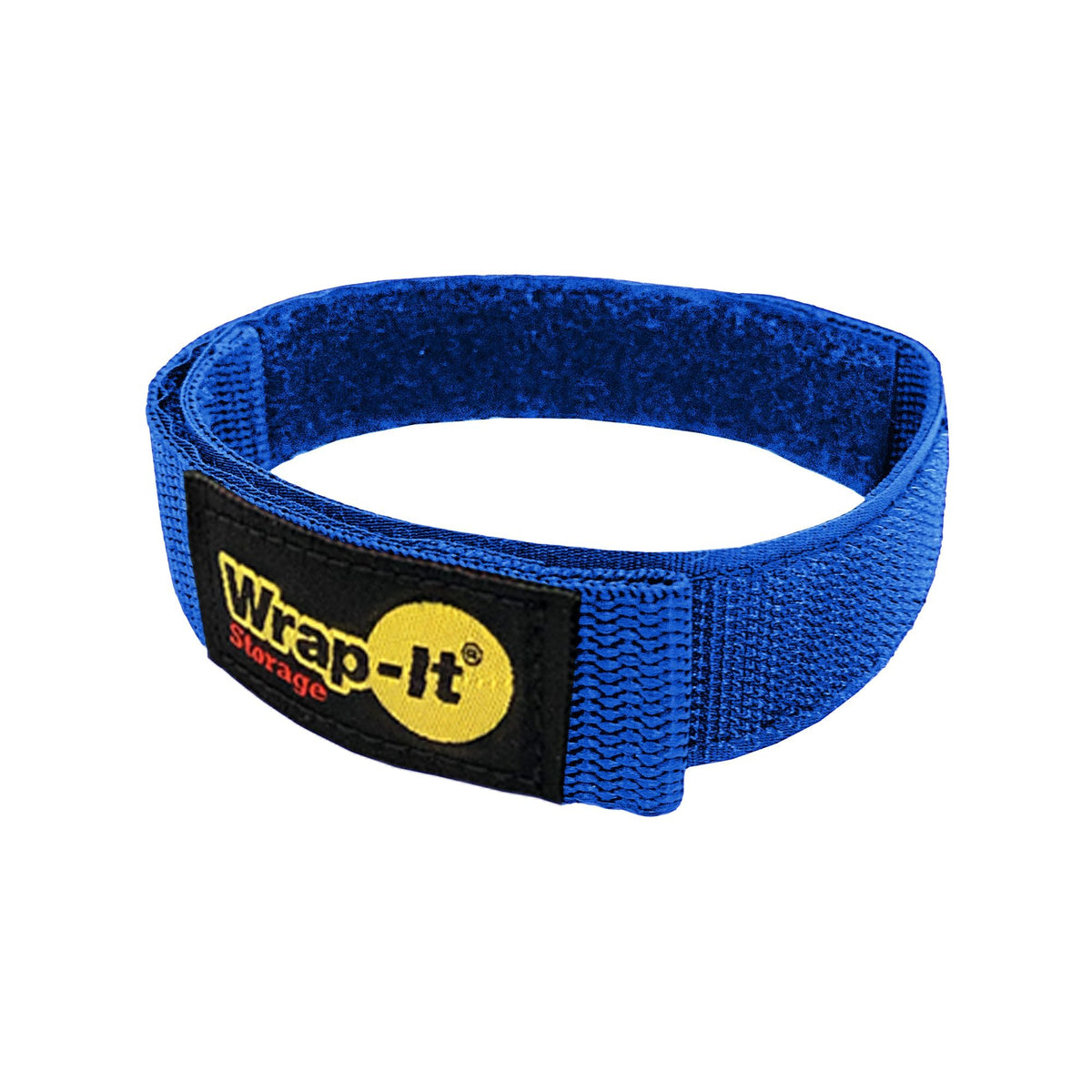 Wrap-It Storage Quick-Straps 18in blue pack securing clutter for quick organization
