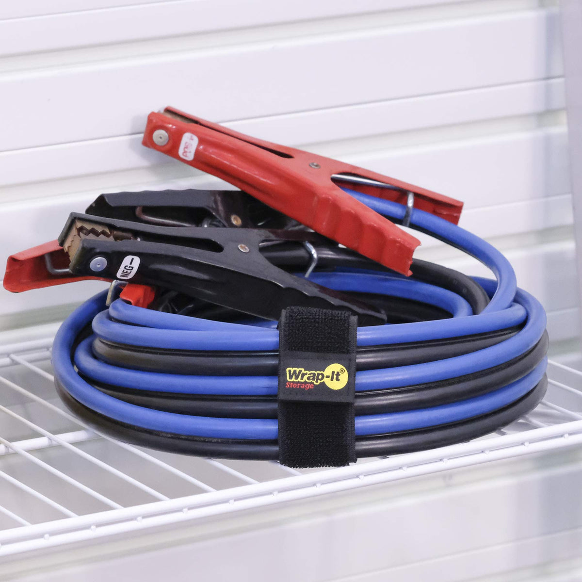 Reusable cable organizer as an alternative to zip ties
