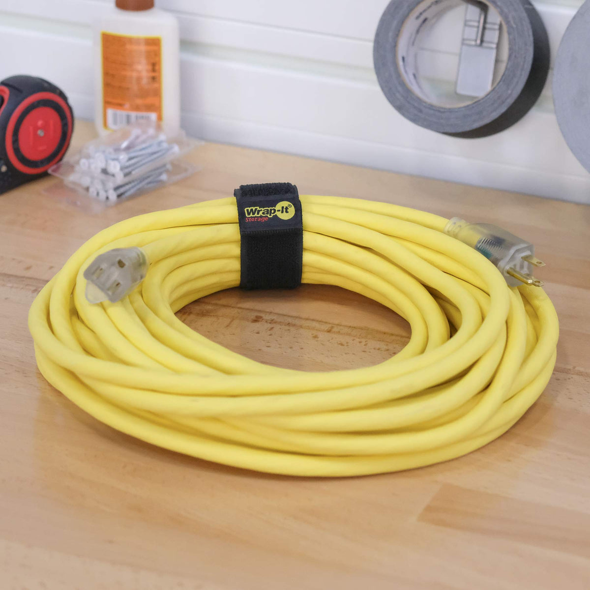Selfie Straps stay attached to cords for quick, reliable cable management