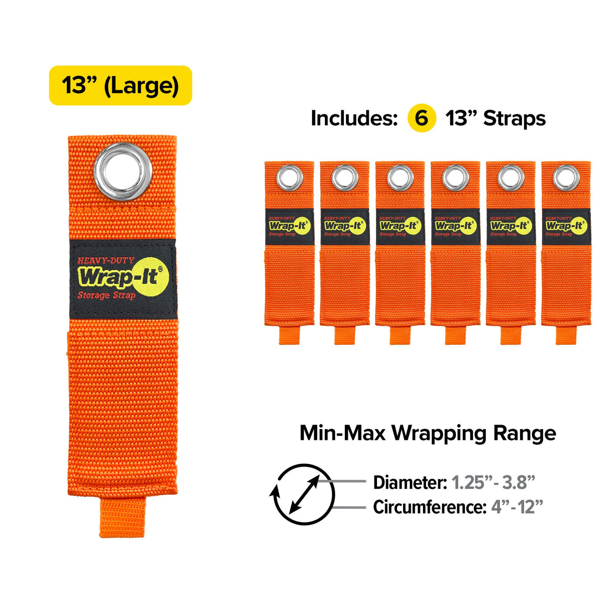 Wrap-It Storage strap rope organizer tidy ropes after outdoor projects.