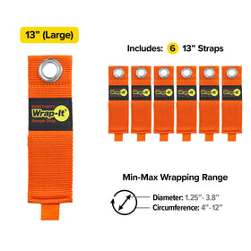 Wrap-It Storage strap rope organizer tidy ropes after outdoor projects.