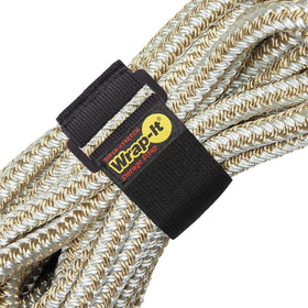 Wrap-It Storage Super-Stretch 6-inch strap secures cords for tidy cable storage.
