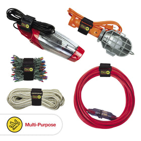 Wrap-It Storage strap bundles garden tools for easy storage