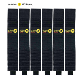 Wrap-It Twin-Straps bar-mount use keeps cords off the floor.
