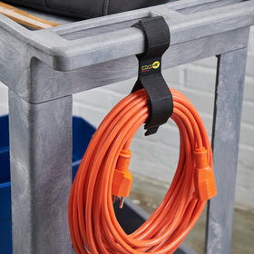 Wrap-It Twin-Straps hook-rail attachment demonstrates versatile mounting options.