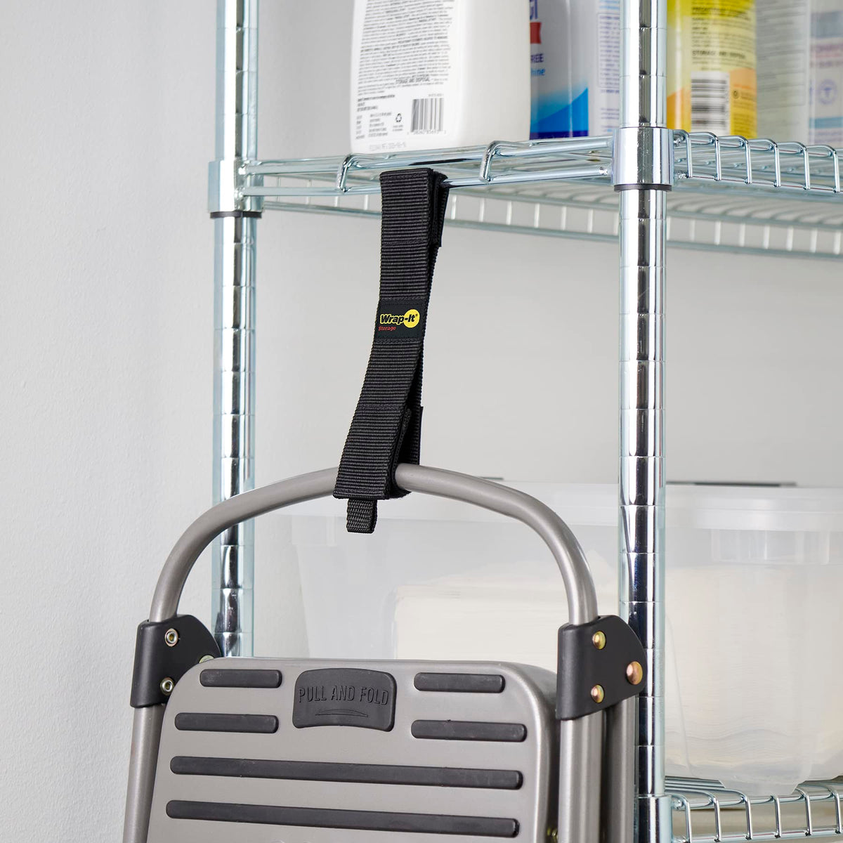 Wrap-It Twin-Straps multi-purpose-use supports flexible storage tasks.