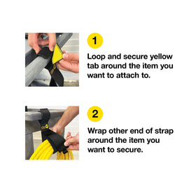 Wrap-It Twin-Straps outdoor-garden-hose organization for tidy watering routines.