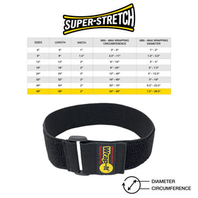 Wrap-It Storage weatherproof straps endure outdoor use for bikes and tools.