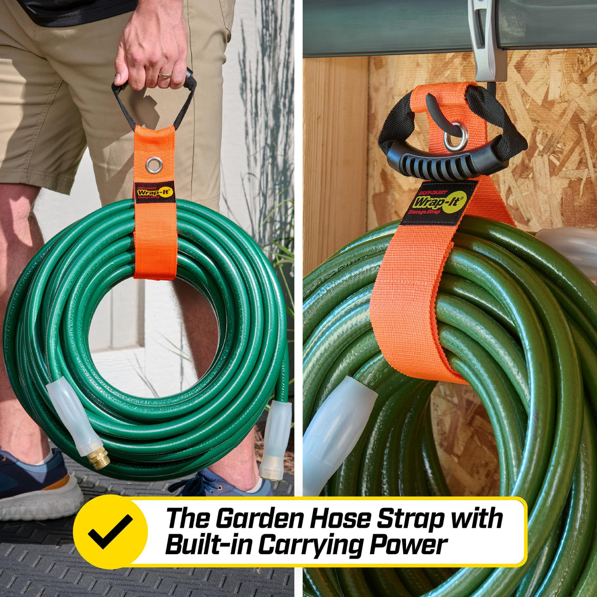 Wrap-It Storage weather-resistant material protects tools in garages and workshops.
