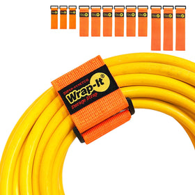 Wrap-It Straps assorted pack for versatile home organization.