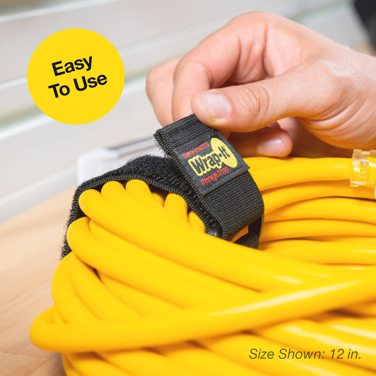 Wrap-It Straps for RV storage and cable management.