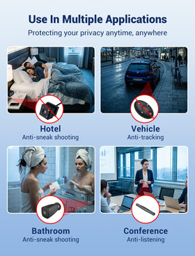 WRKLLY packed in travel bag with charger showing on-the-go privacy protection