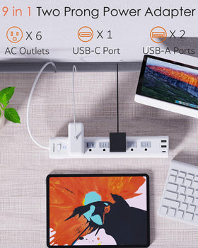 Wrxdmc flat plug design sits close to wall for clutter-free spaces.