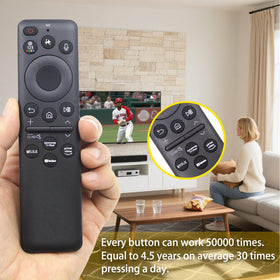 WSHAITE BN59-01480A remote-soft-touch-buttons delivers comfortable tactile controls.