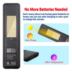 WSHAITE BN59-01480A remote-usb-c-charging convenient USB-C charging.