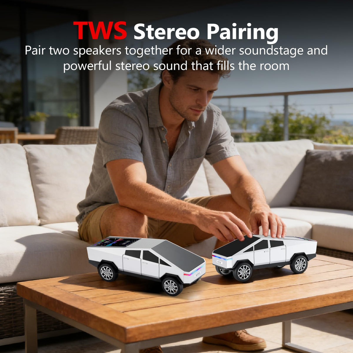 WSTER WS-580 remote and selfie button, enables hands-free photo control
