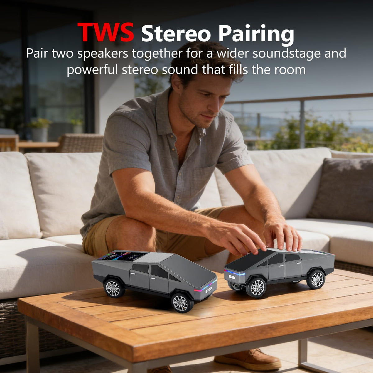 WSTER WS-580 texture and control buttons detail for easy tactile operation