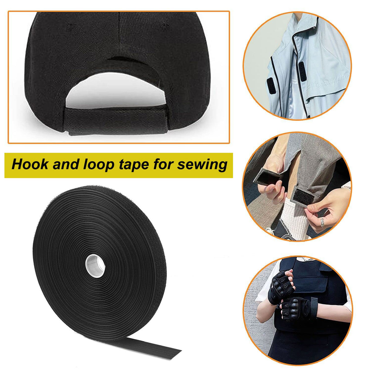 WSZJINB 50-straps pack offers flexible sizing for many tasks