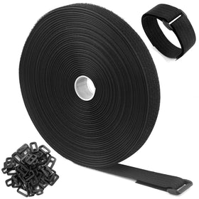 WSZJINB adjustable cable straps coiled for tidy storage and quick deployment