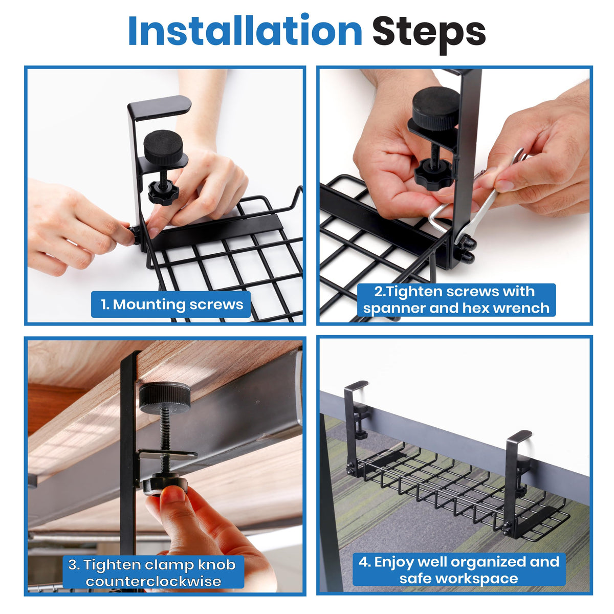 WTADAY versatile tray perfect for office, home, or studio.