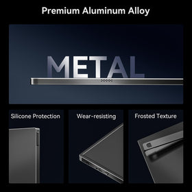 WUAWE aluminum texture close-up showing durable premium build